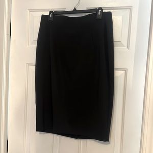 Black pencil skirt
